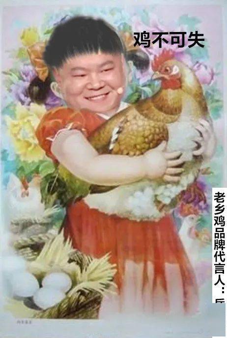 老乡|岳云鹏代言老乡鸡，自带喜感年画风海报太上头了