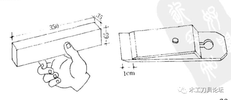 自制木工刨子的步骤和方法