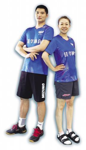 朱李华|大连高校里有这样一对“乒羽侠侣”