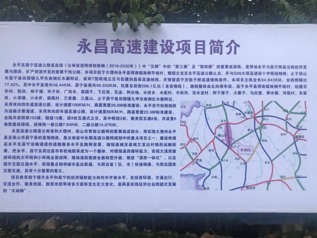 今天滇西这条高速公路启动建设