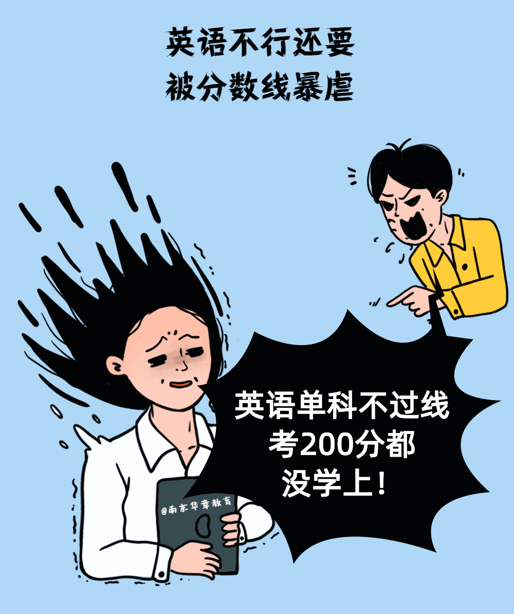 考研英语还有单科线?英语不过线200分都没学上?这也太难了!