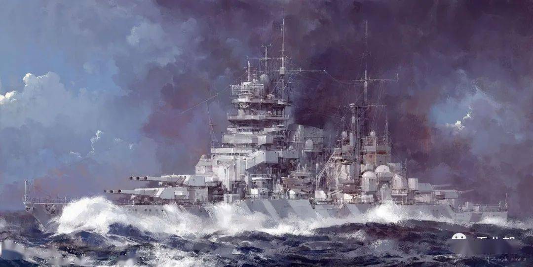 永存于画布之上的海上战争巨兽:战舰油画作品欣赏