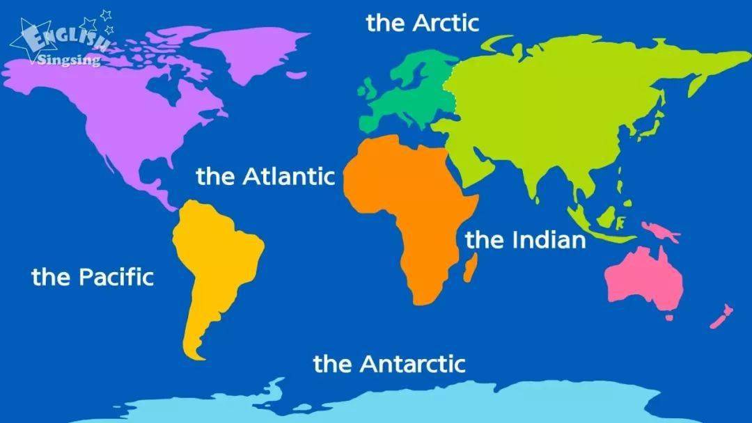 四大洋的位置要和七大洲的位置结合起来记,这样就比较好记了.