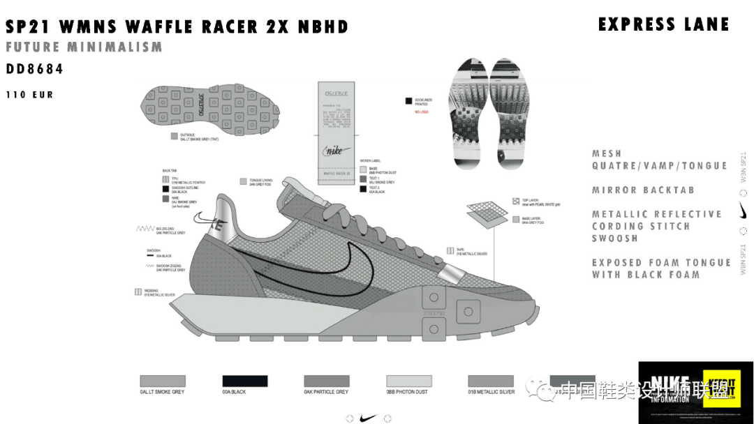 材质|鞋设丨NIKE 2021 春夏运动鞋企划单品释出