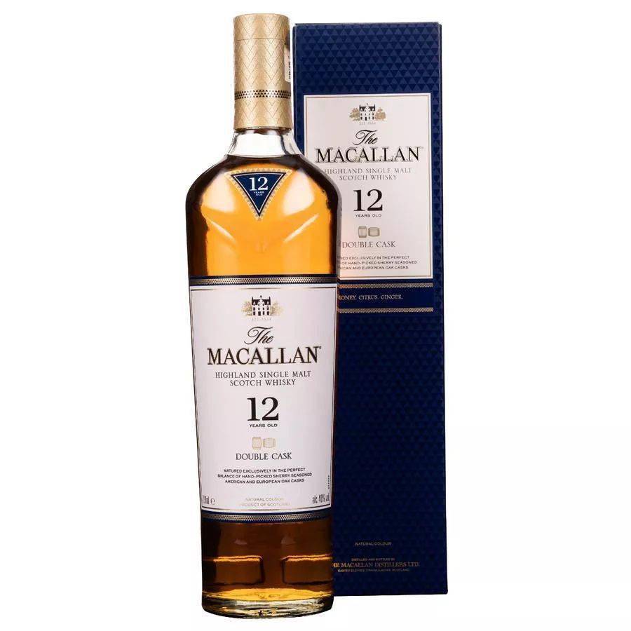 麦卡伦(macallan)12年蓝钻单一麦芽苏格兰威士忌700ml