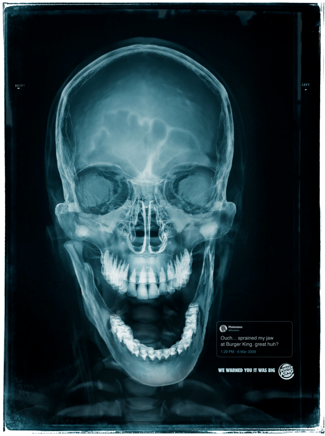 海报|汉堡王,海报设计之王!