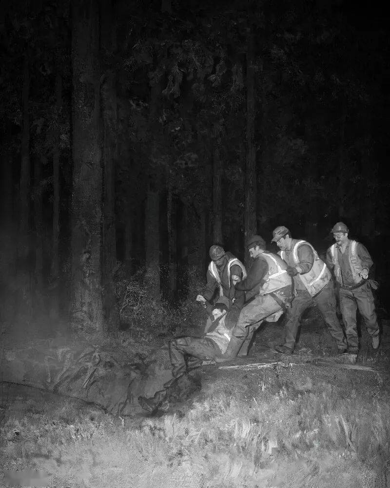讲述了一群伐木工人所遇到的恐怖事件:本期故事的主题是《forest god