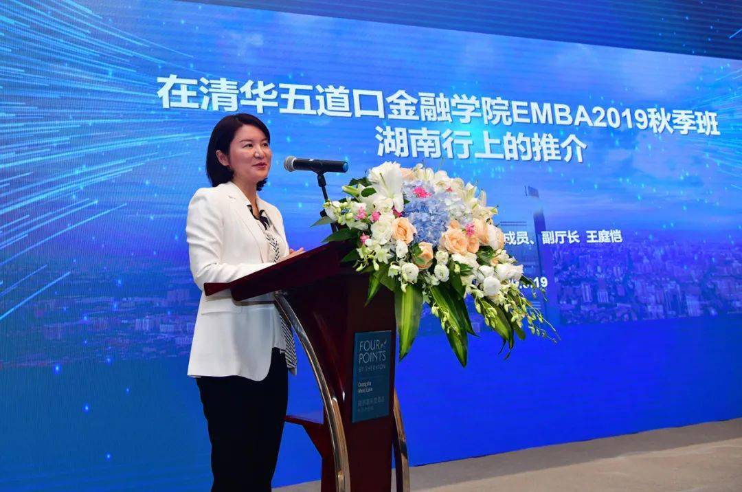 省商务厅副厅长王庭恺推介湖南项目