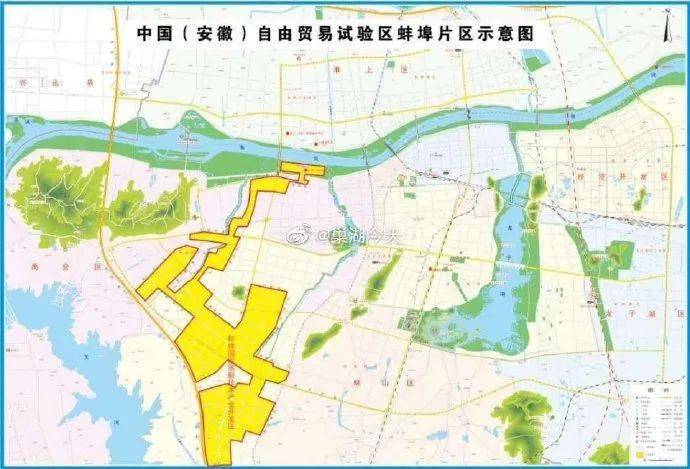 安徽自贸区蚌埠片区范围公布!341.2万人直接受益!_手机搜狐网