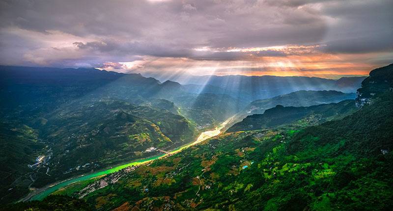 重庆白马山 人在画中游 打卡绝美山水画