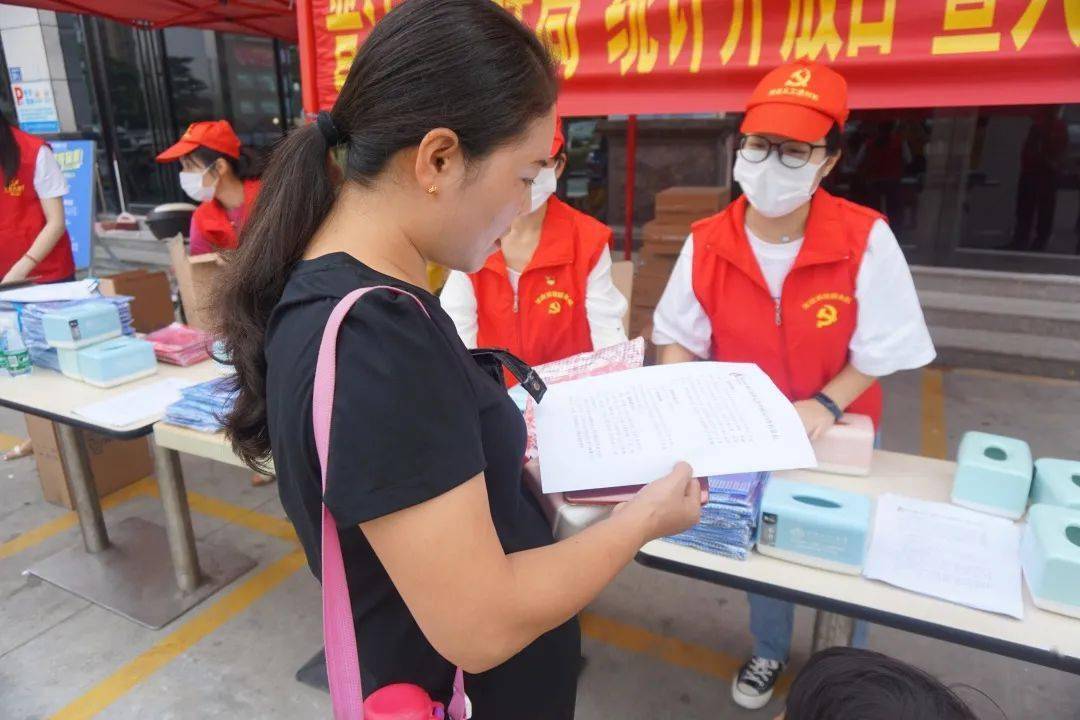社区人口普查主题党日活动(2)