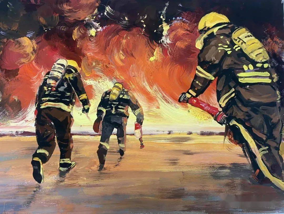 总队联合省教育厅开展全省儿童消防绘画作文大赛作品评审