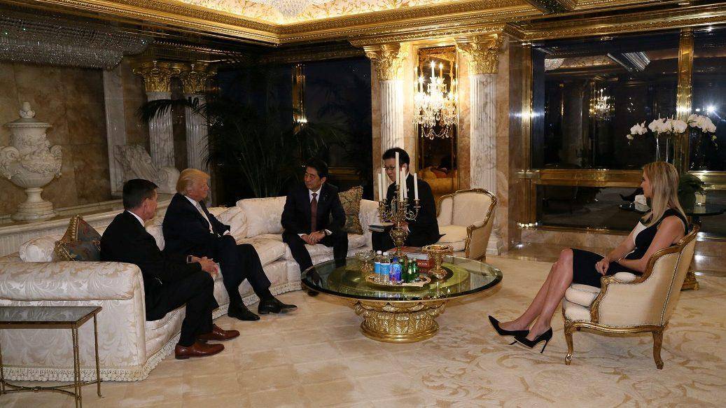 安倍自曝与特朗普首次会面细节:我说服他对抗