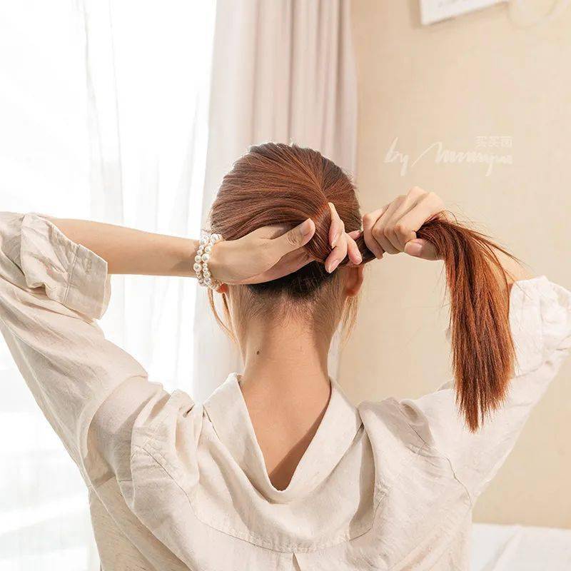 教程|一看就会!4款韩系气质盘发教程,30秒迅速出门!