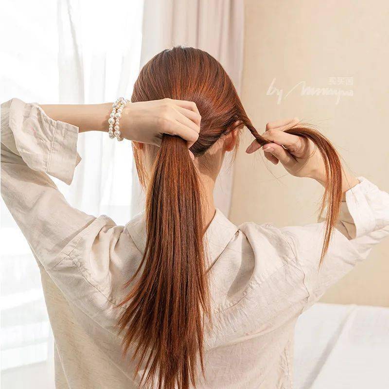 教程|一看就会!4款韩系气质盘发教程,30秒迅速出门!