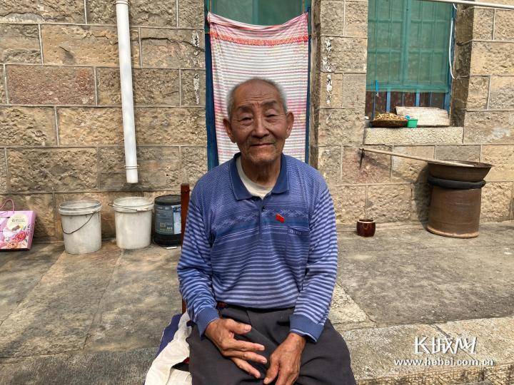 86岁的刘瑞老人.长城网记者 李明浩 摄