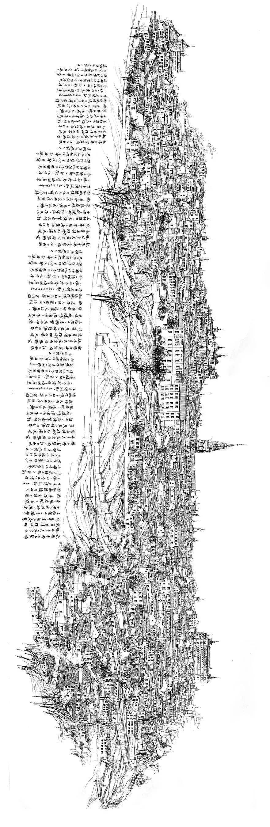 90后奶爸用一支钢笔画出故宫全景,100万粉丝疯狂