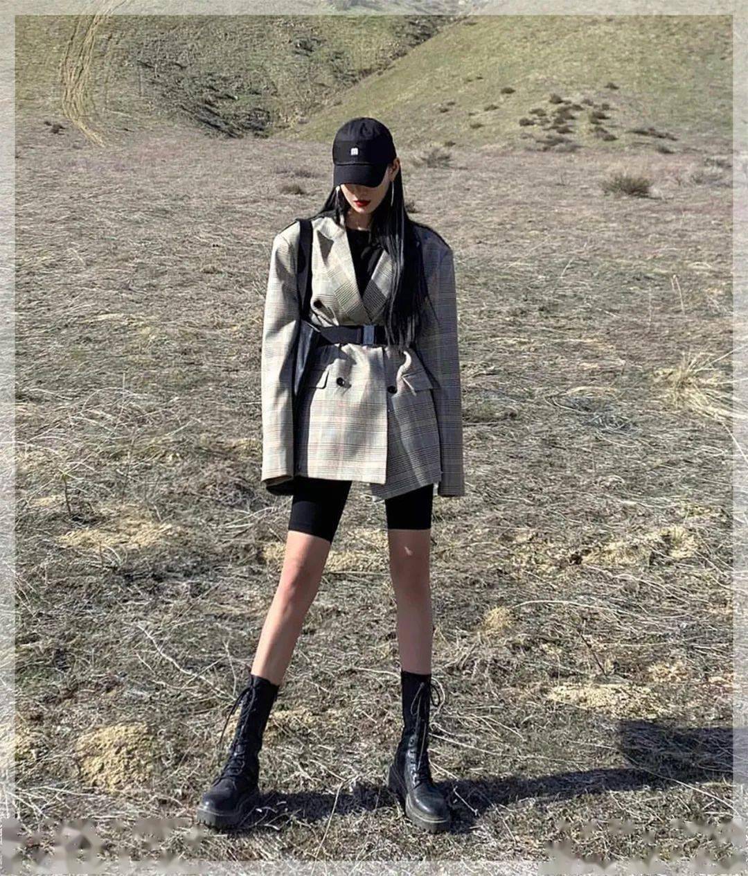 钟楚曦|南韩钟楚曦的「大佬风」穿衣模板，显高显瘦太绝了！