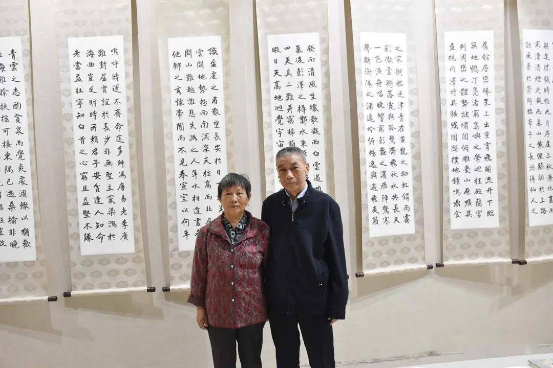 农民书法家卢炳初"本心本色"个人书法作品展开展