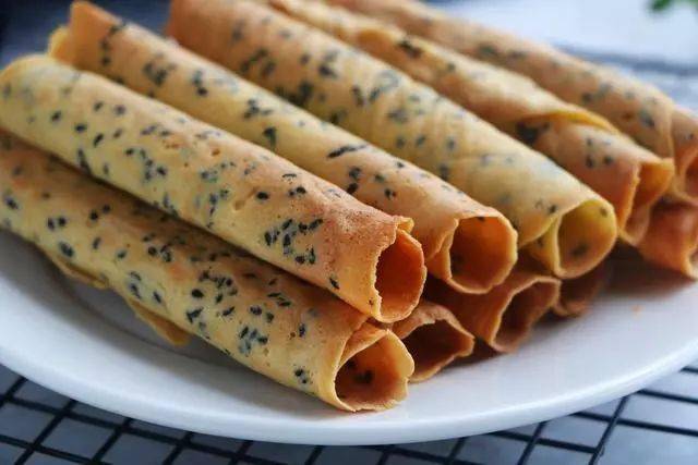 蛋卷|没有添加剂，给孩子吃特放心【舌尖美食】纯鸡蛋做的就是这么香