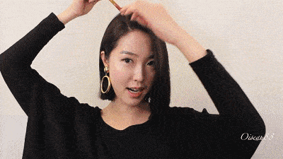 头发|短发尴尬期，原来这么美