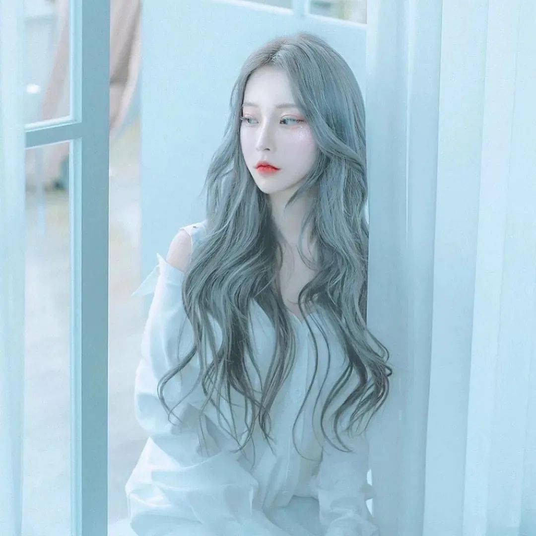 奶奶|欧系挑染|你没看过的奶奶灰超A染发!!绝美!!