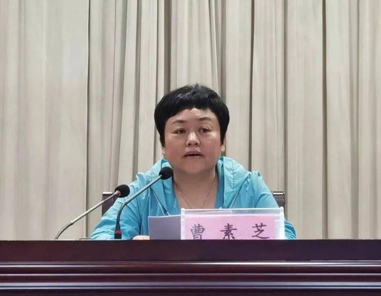 在"我志愿我行动,我为创城作贡献"武安市志愿服务培训会上,曹素芝指出