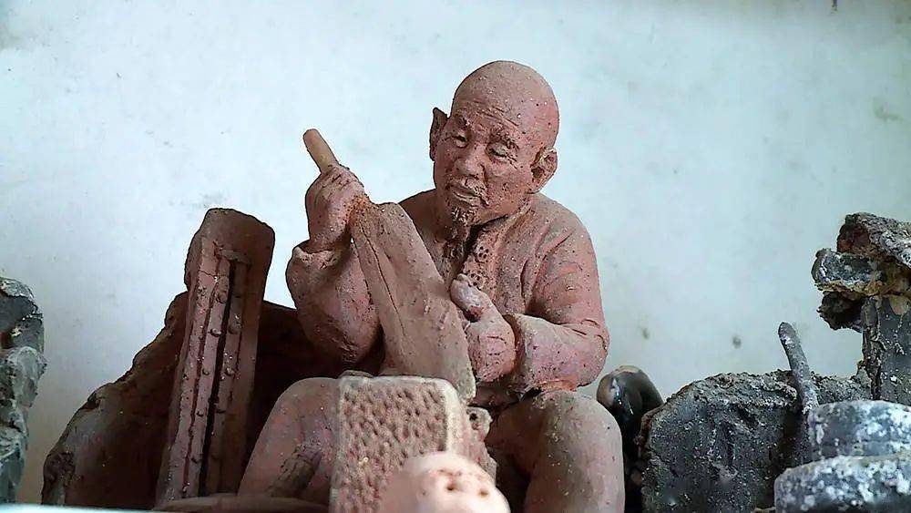 指尖记艺,邳州这两位泥塑工艺人用泥巴捏出民间艺术