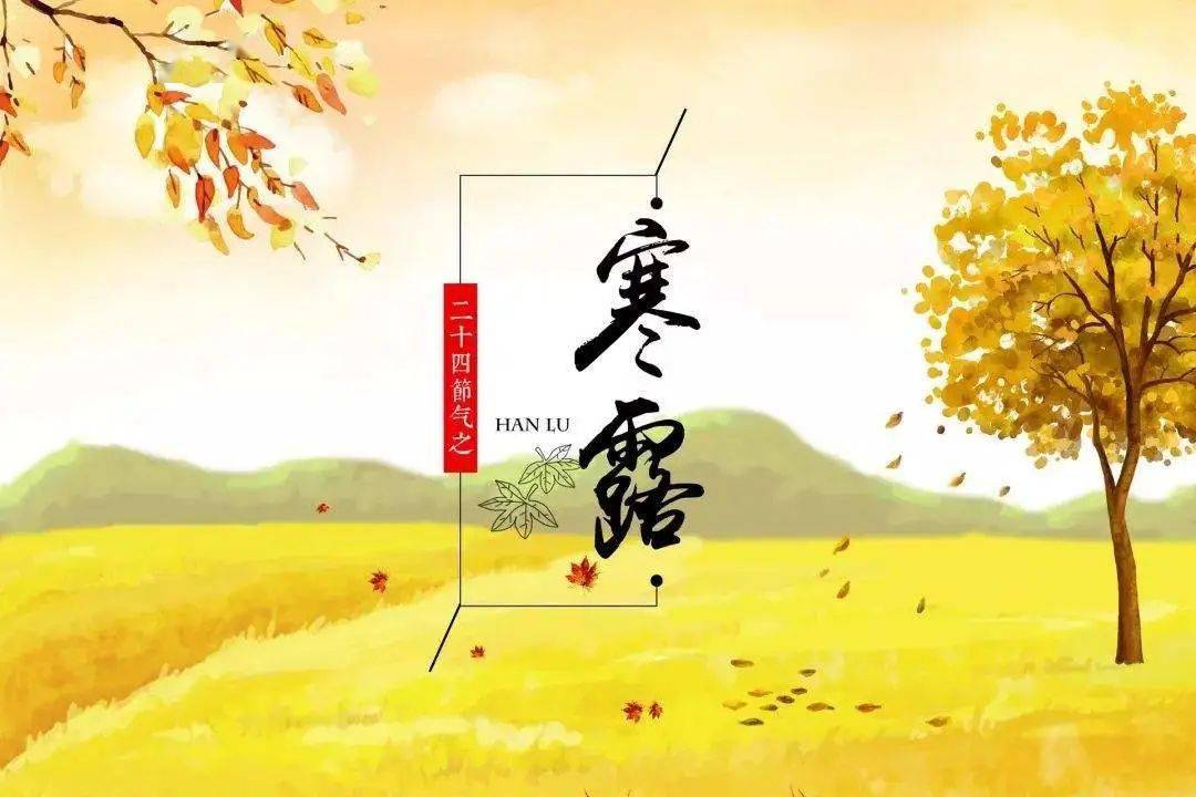 寒露到祝福到祝您寒露快乐全家幸福安康