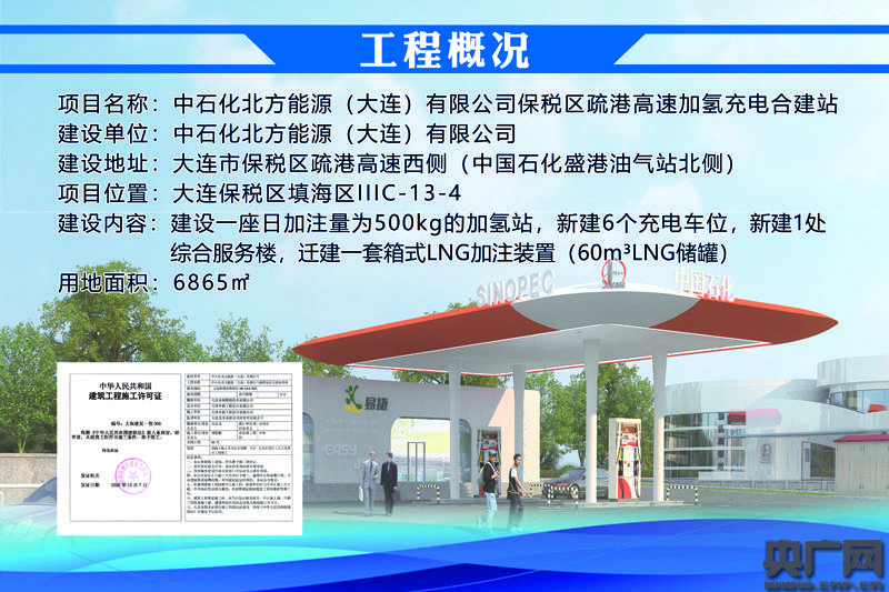 国内首座氢电油气合建站在大连自贸片区开工建设_手机搜狐网