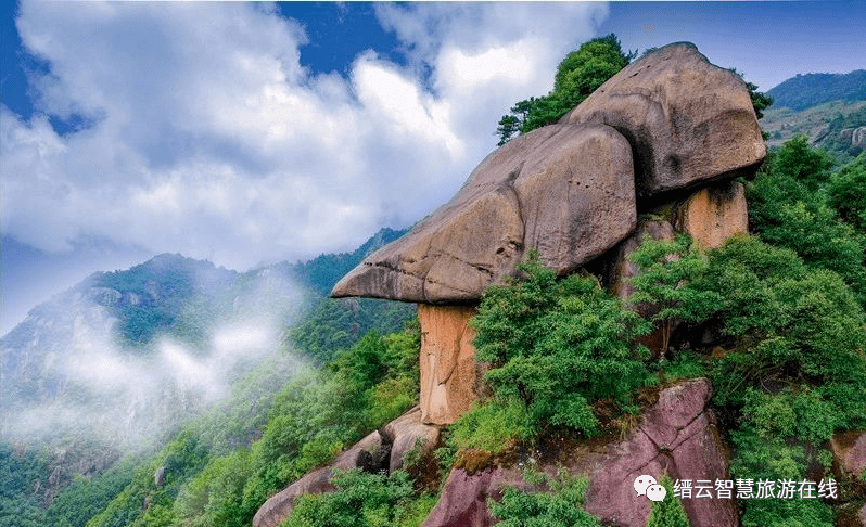 大洋山:被称小黄山风光 缙云大洋,九曲绿水,十里青山,"括苍日出","