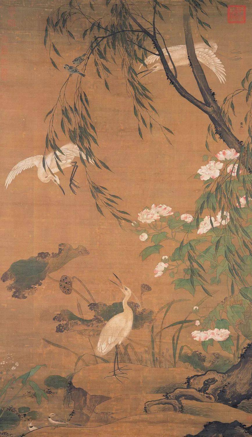 明代花鸟画第一家吕纪作品欣赏_搜狐网
