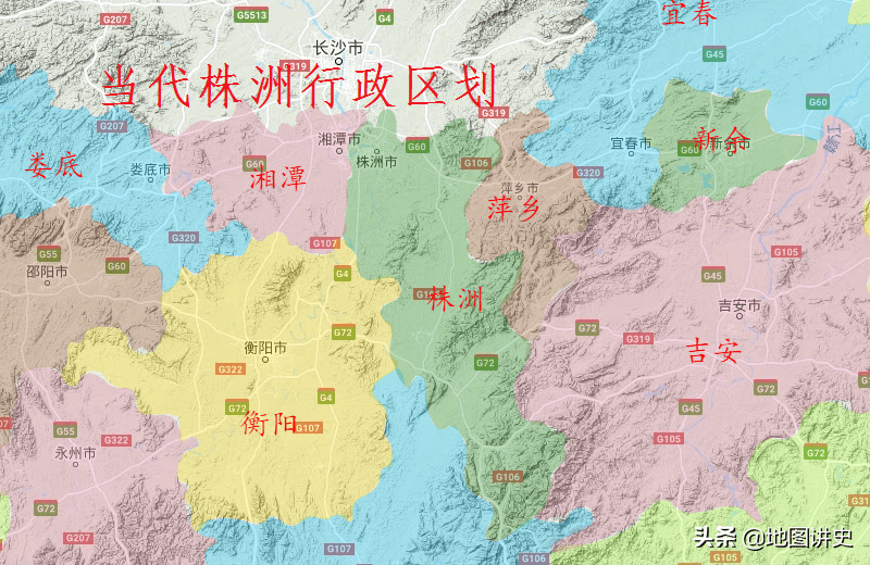 株洲行政区划史,攸县茶陵走在前,清末株洲方建县