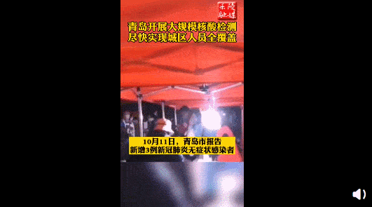 青岛市民连夜排队接受采样,张文宏发声