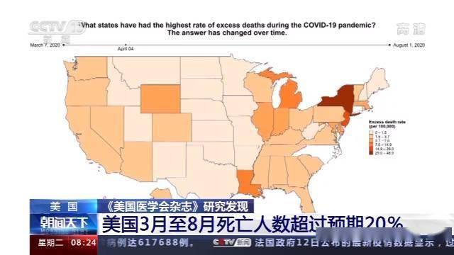 美国疫情最新消息死亡人数美国人口总数