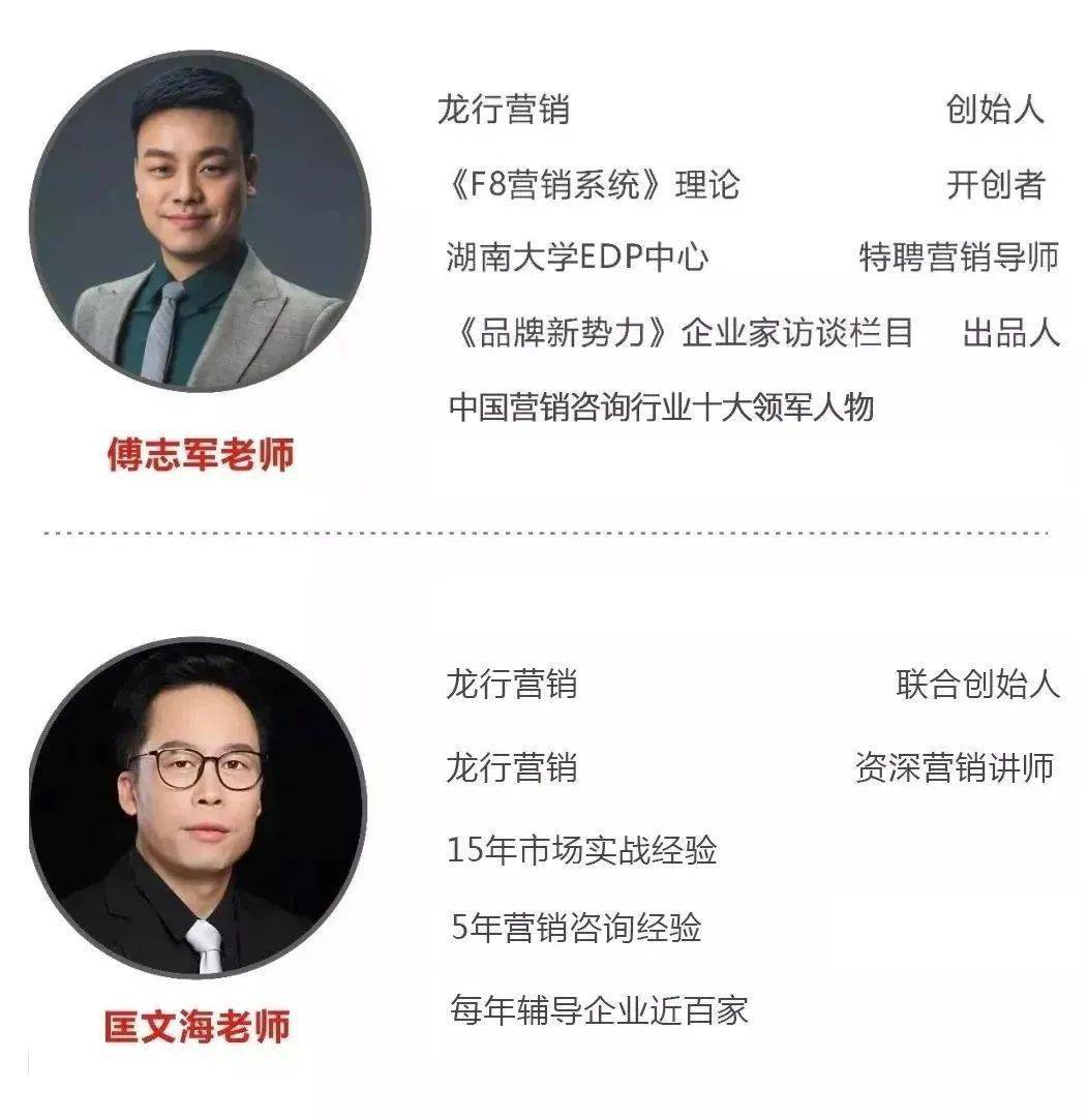 龙行营销首席营销官集训营第五期销售系统落地执行开课通知