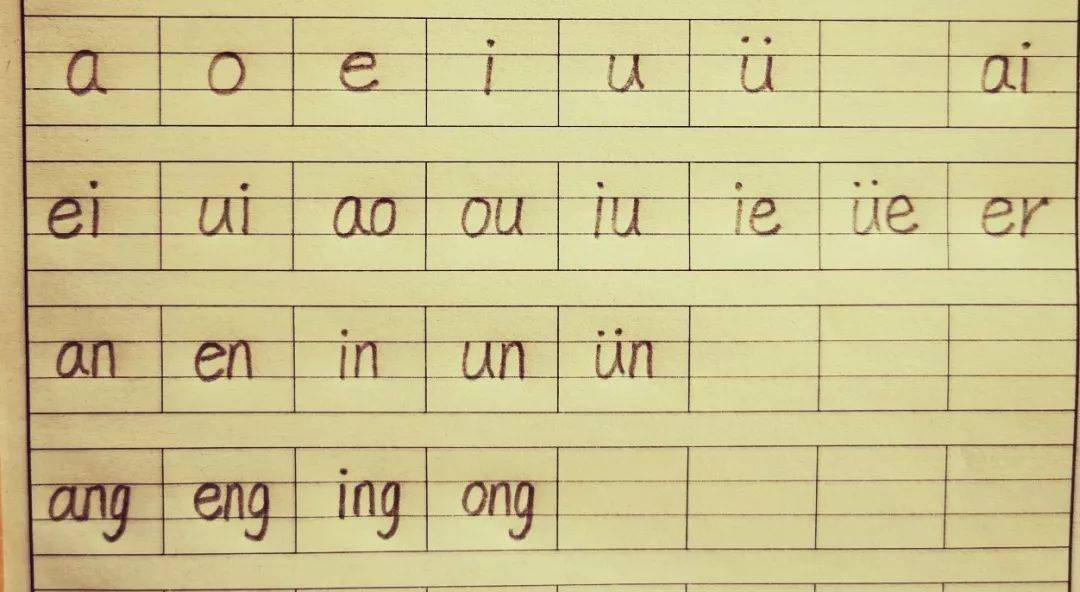 汉语拼音 1 唱一唱:快速背记声母表和韵母表(23个声母 24个韵母) 2