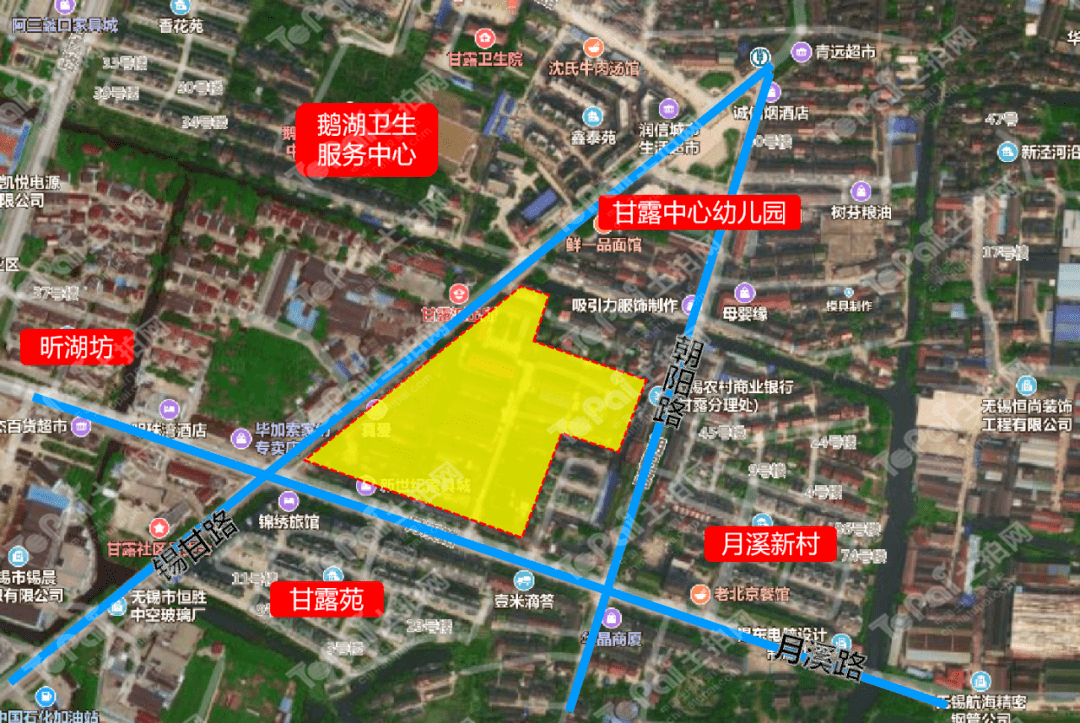 无锡|鹅湖约4.9万㎡纯宅地上新!区域已3年无宅地出让