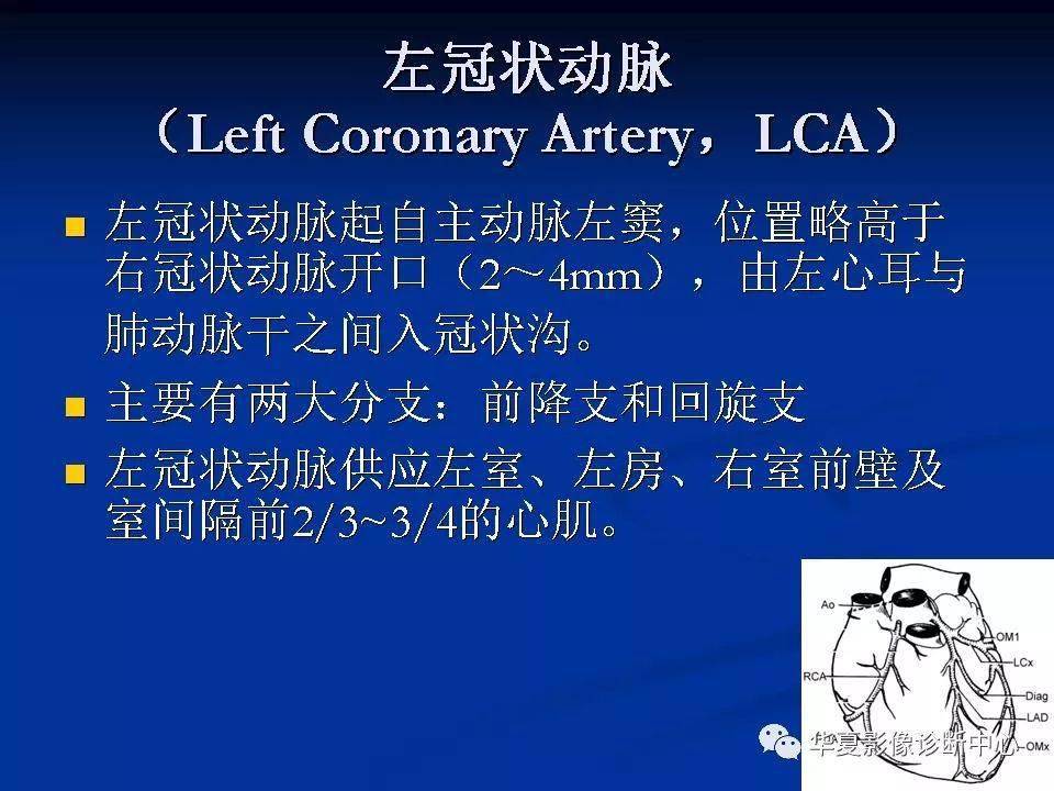 详细解读冠状动脉及冠心病ct