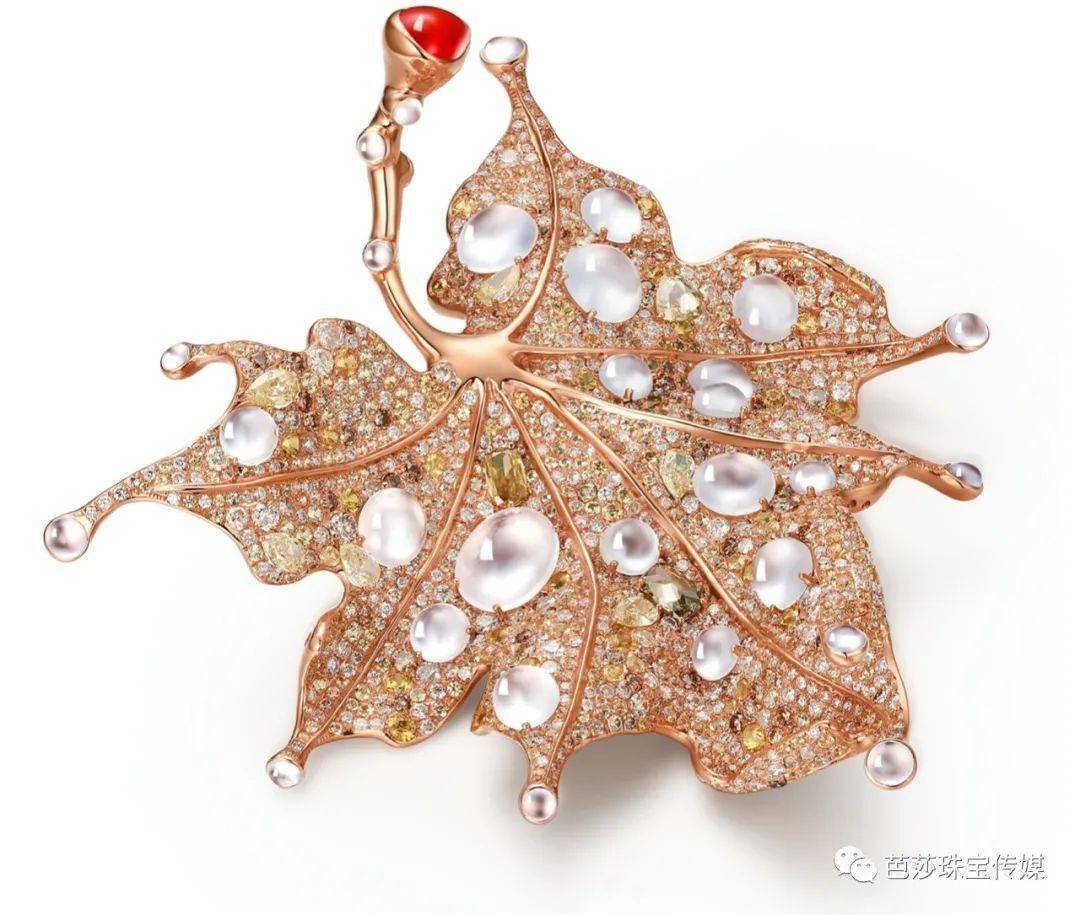 作品|设计师联盟再登拍场|萍君，用珠宝作画的设计师