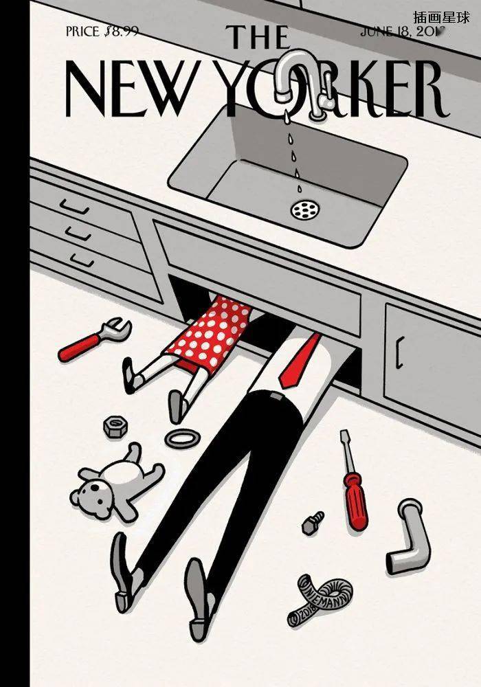 20182020 纽约客 The New Yorker 100个封面插画大赏 (上)_杂志