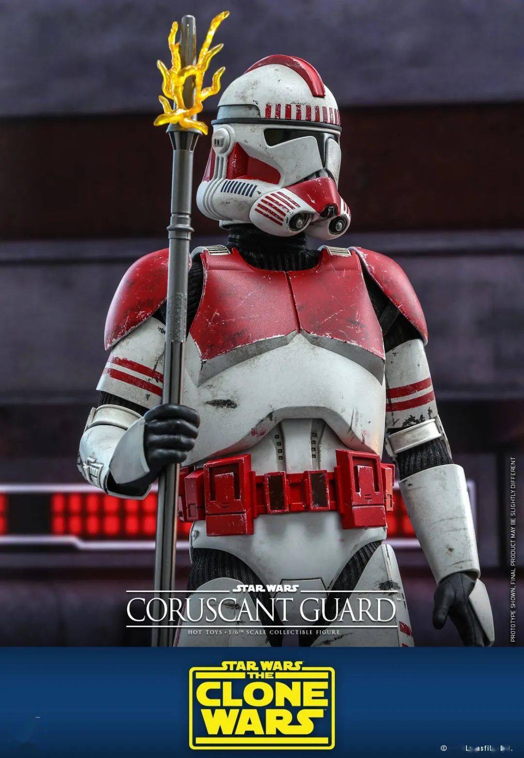 新品预定~ hottoys ht 16 tms025 星球大战 克隆战争 科洛桑守卫