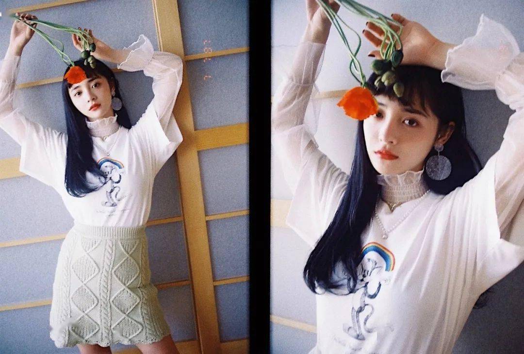 娜娜|少女美成了画中人？想给欧阳娜娜的造型师多加两个鸡腿！