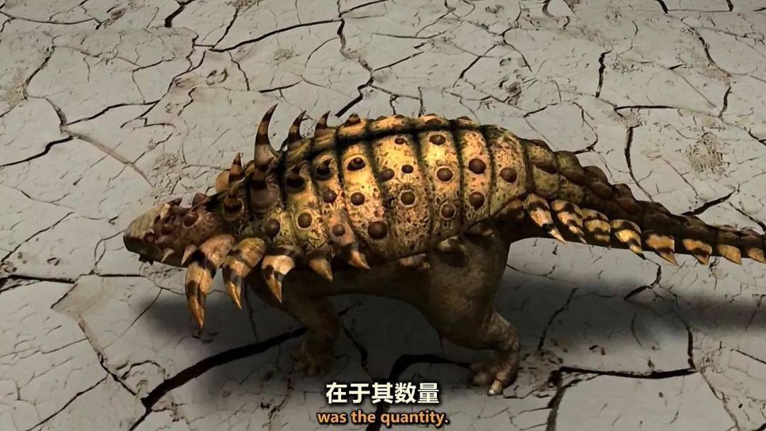 精彩截图加斯顿龙身上披盔戴甲,仿若史前坦克,背后支出巨大尖刺,尾巴