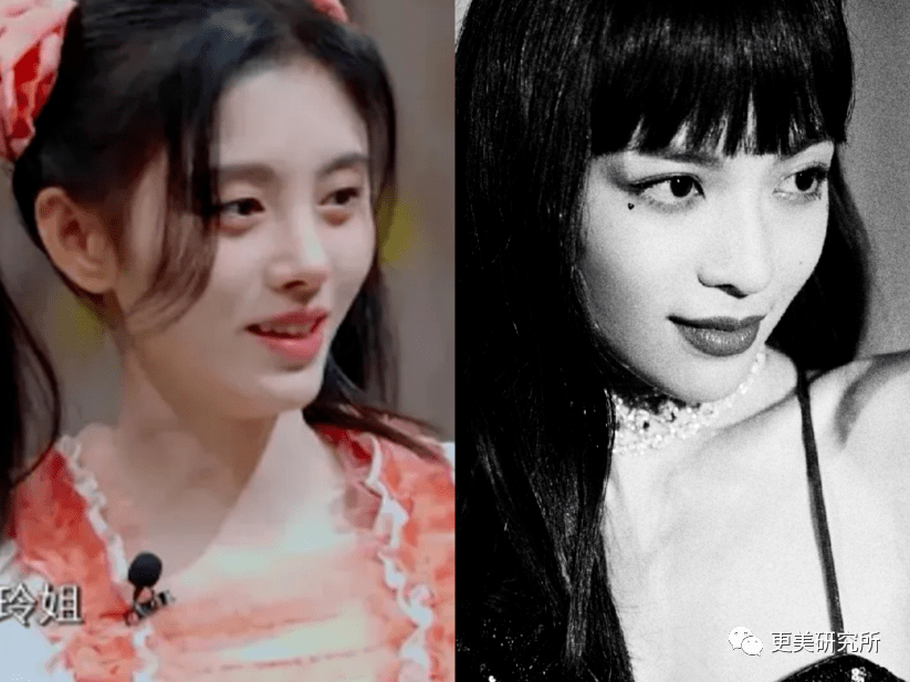 卡卡|横跨三代、100个女星同时削掉半张脸,没想到垫底的却是她...