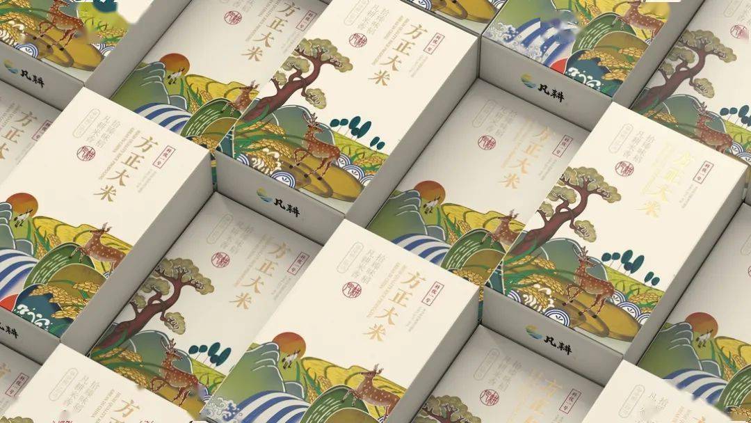 包装|这些大米的包装设计,颜值杠杠的!