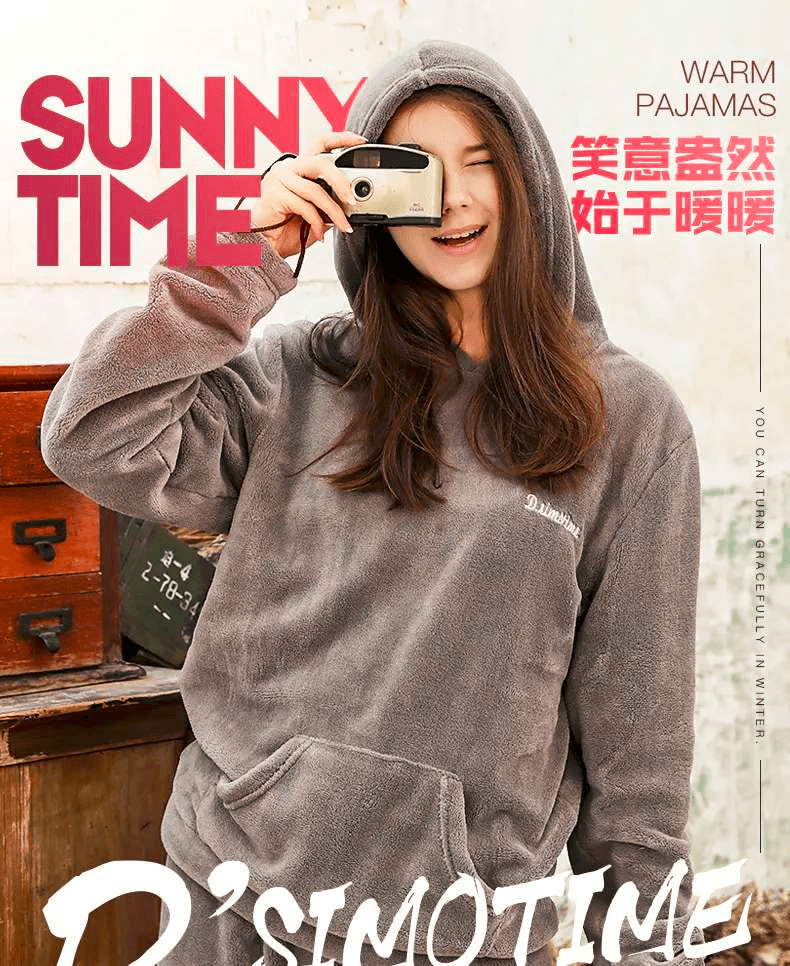 家居服|小红书爆火日系仙女家居服，8秒升温，下雪穿它不怕冷，让你出门都不想脱，