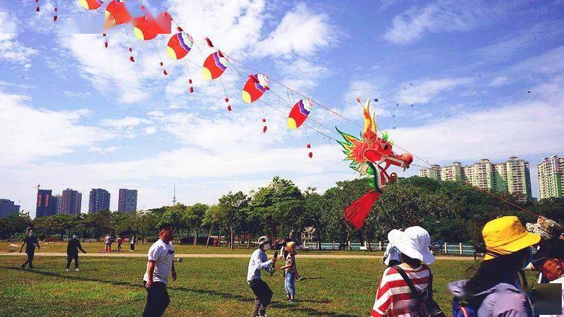 阳江2020年风筝节现场人山人海你去打卡了吗