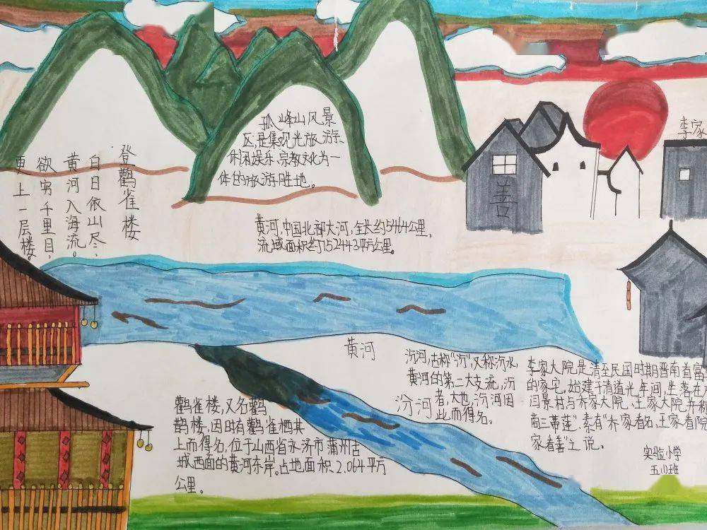 【跟着书本去旅行】实验小学学生绘画作品展