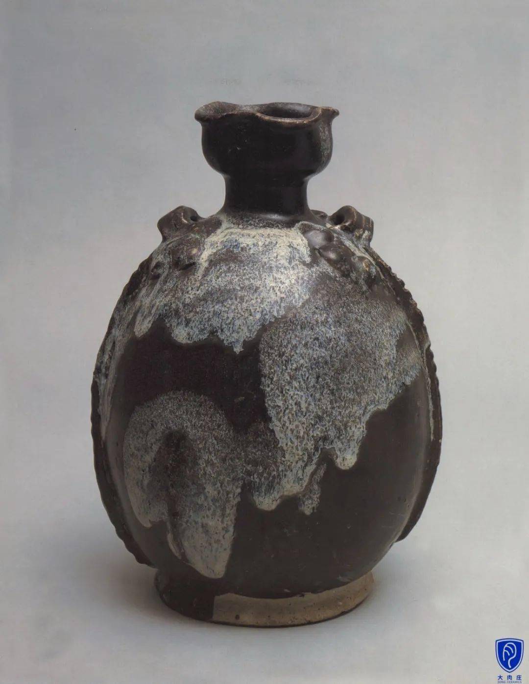 唐·鲁山花釉双系瓶|纽约 大都会博物馆藏
